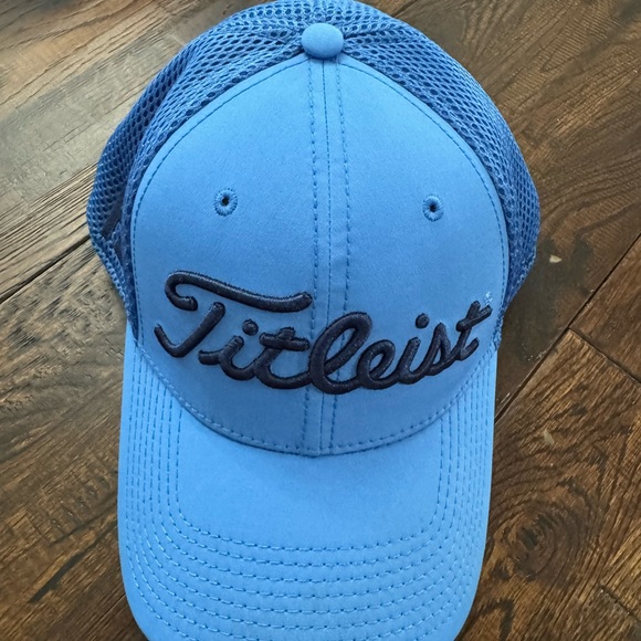 Mens Titleist Blue Mesh Baseball Cap Size M-L - Picture 2 of 14